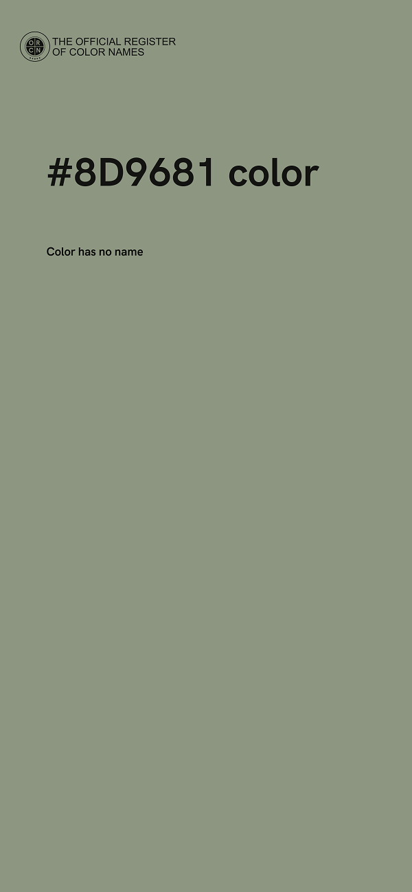 #8D9681 color image