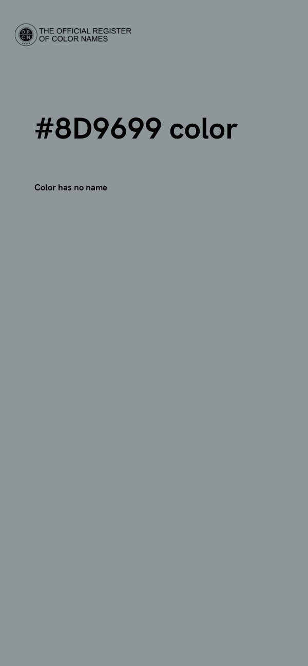 #8D9699 color image