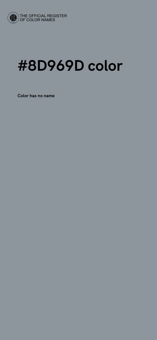 #8D969D color image