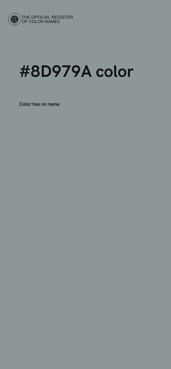 #8D979A color image