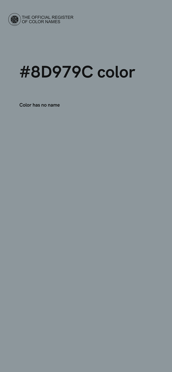#8D979C color image