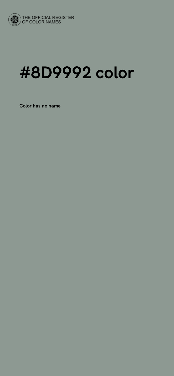 #8D9992 color image