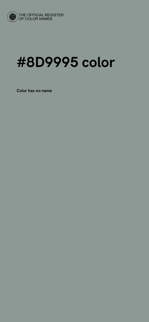 #8D9995 color image