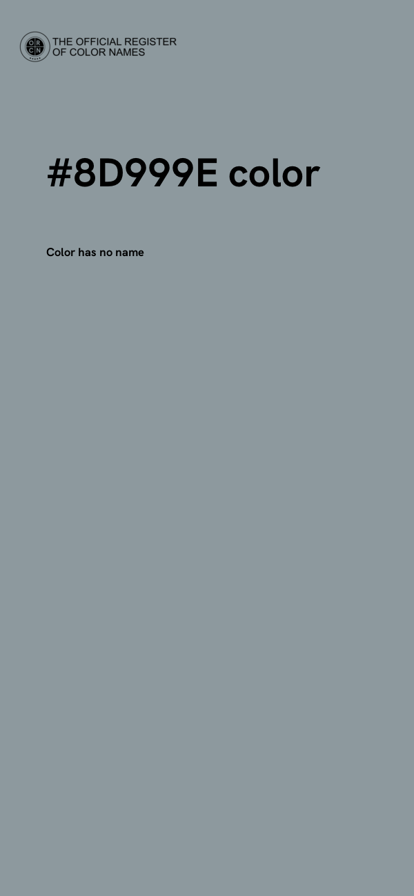 #8D999E color image