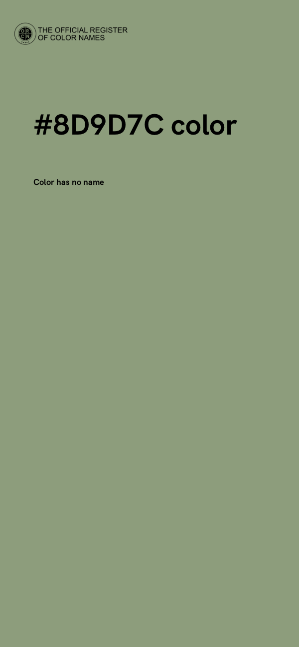 #8D9D7C color image