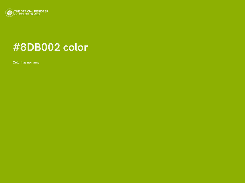 #8DB002 color image
