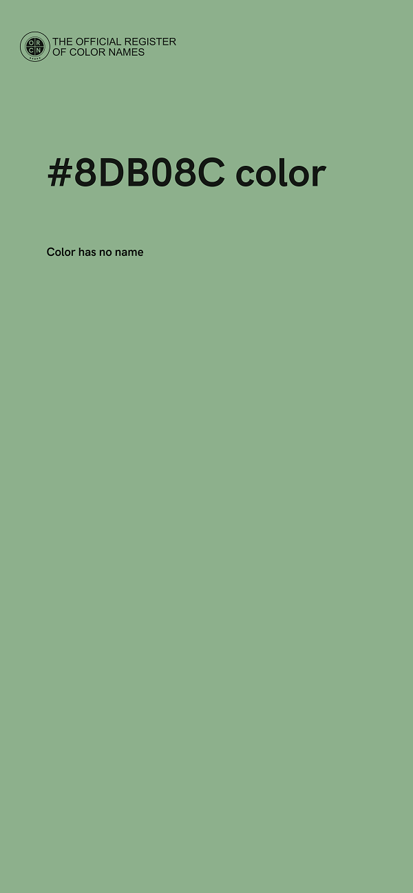 #8DB08C color image