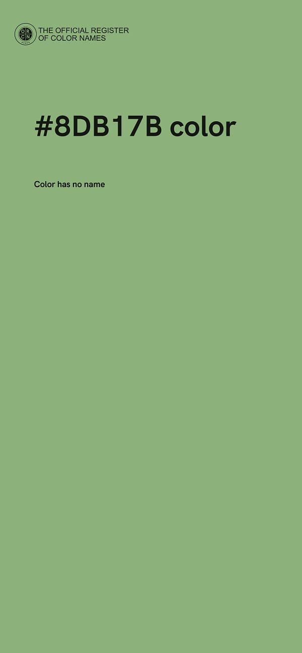 #8DB17B color image