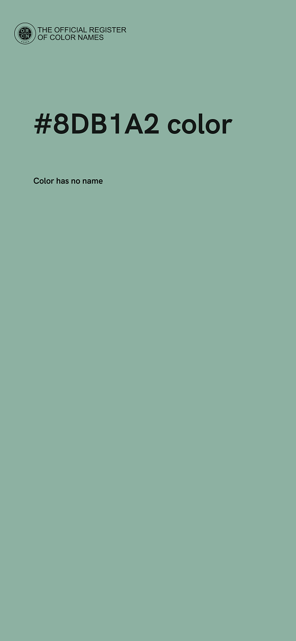 #8DB1A2 color image