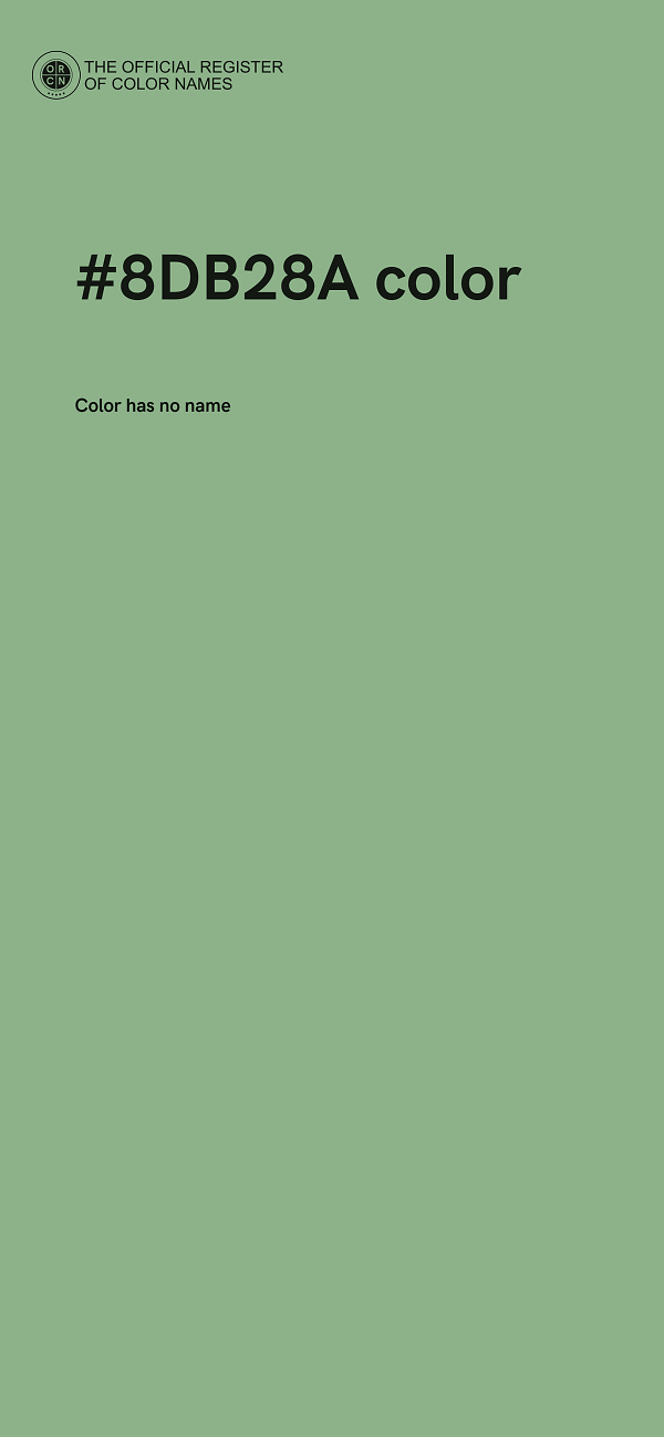 #8DB28A color image