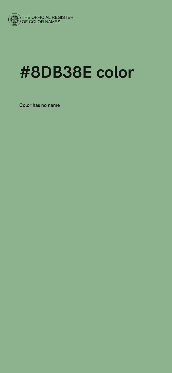#8DB38E color image