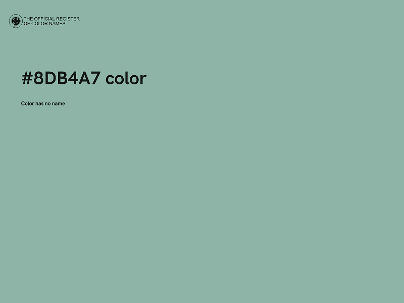 #8DB4A7 color image