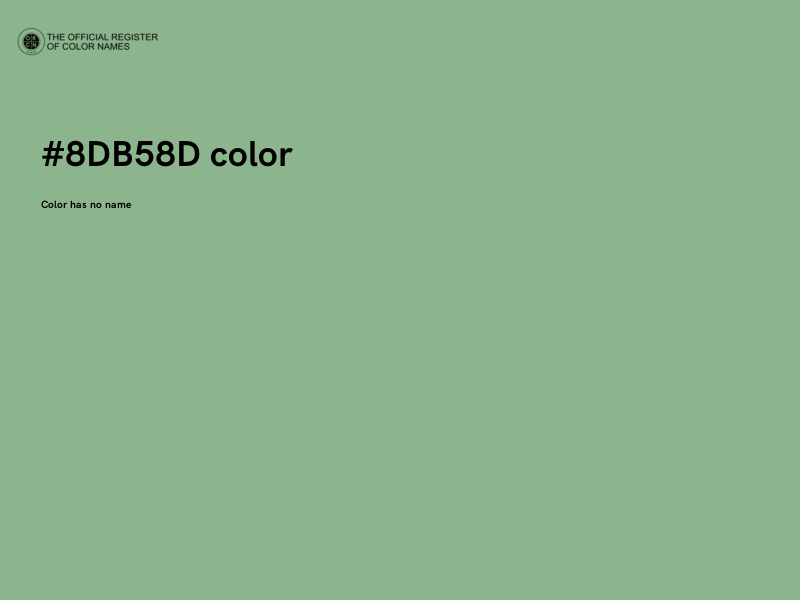 #8DB58D color image