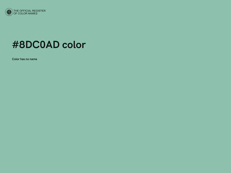 #8DC0AD color image