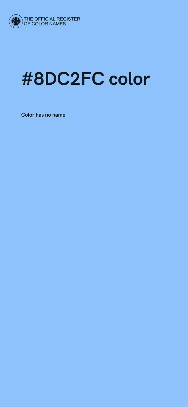 #8DC2FC color image