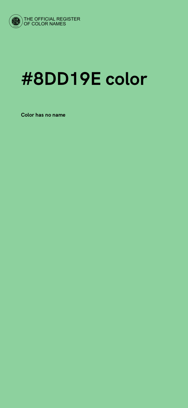 #8DD19E color image