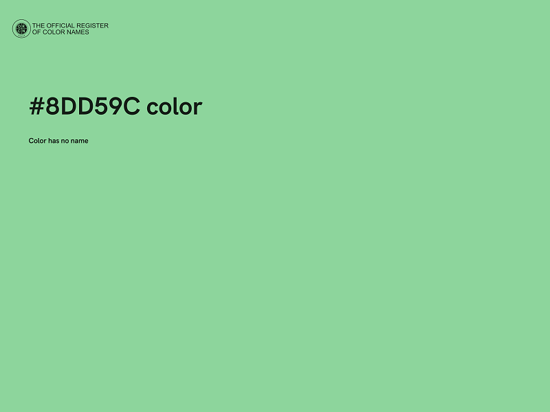 #8DD59C color image