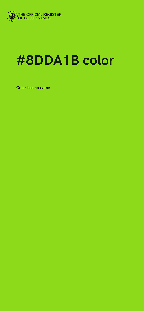 #8DDA1B color image