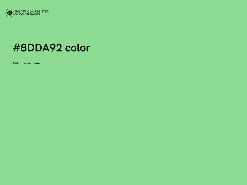 #8DDA92 color image