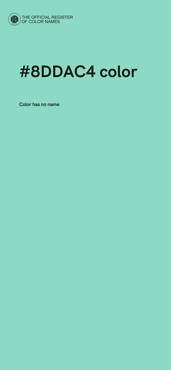 #8DDAC4 color image