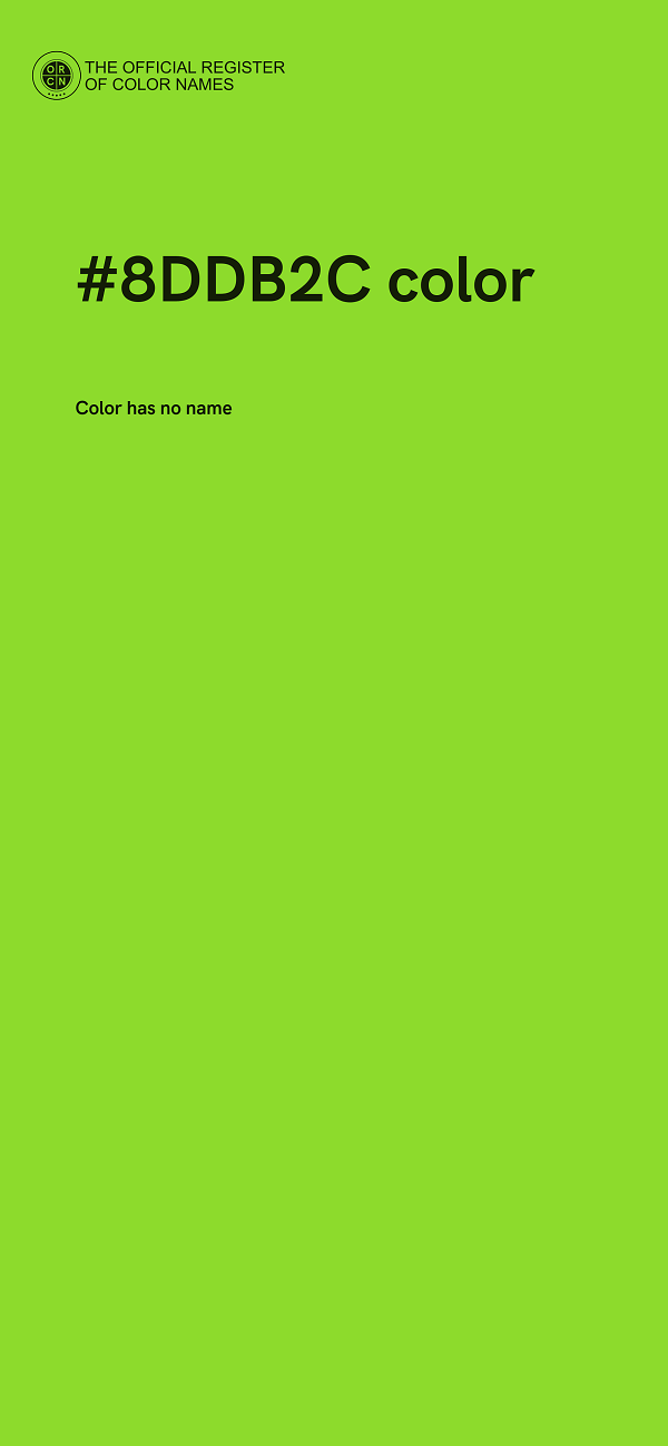 #8DDB2C color image