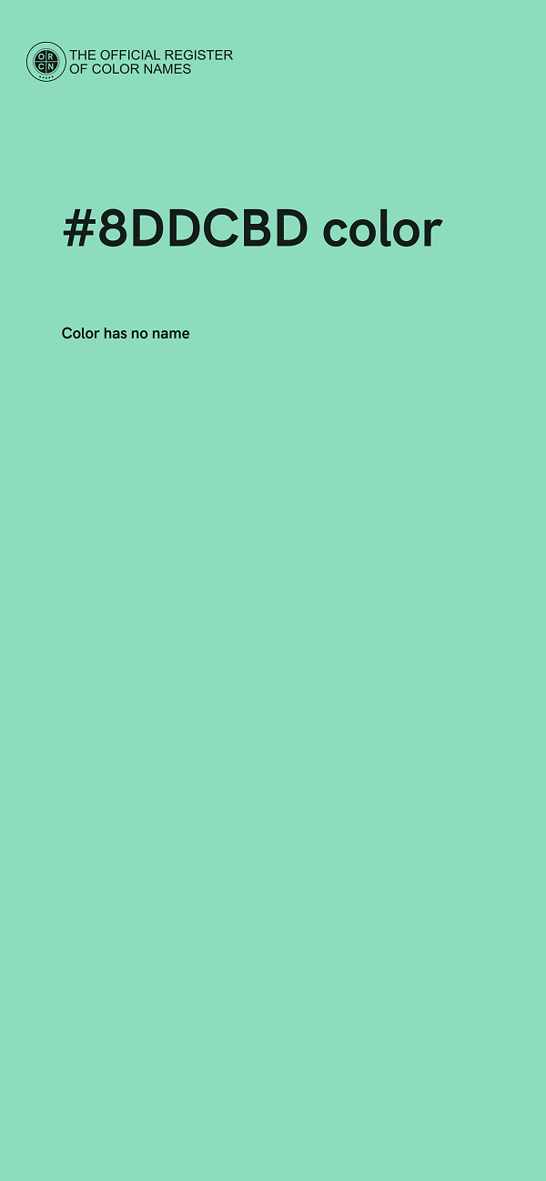 #8DDCBD color image