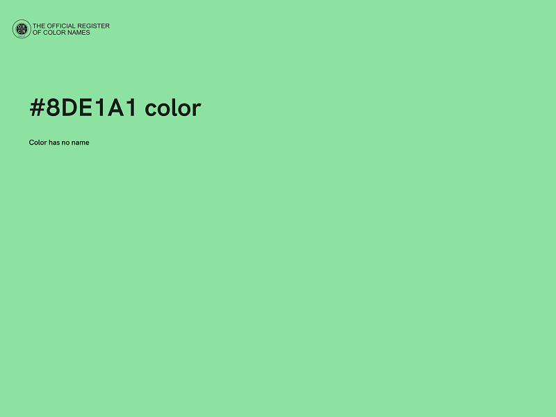 #8DE1A1 color image