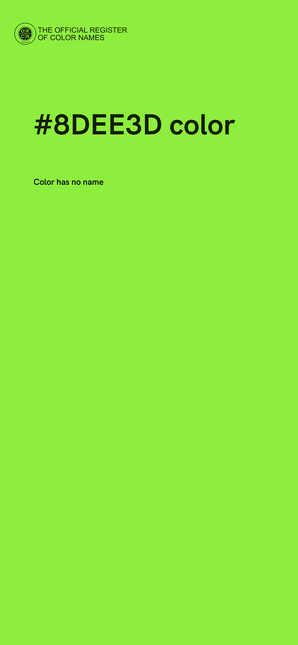 #8DEE3D color image