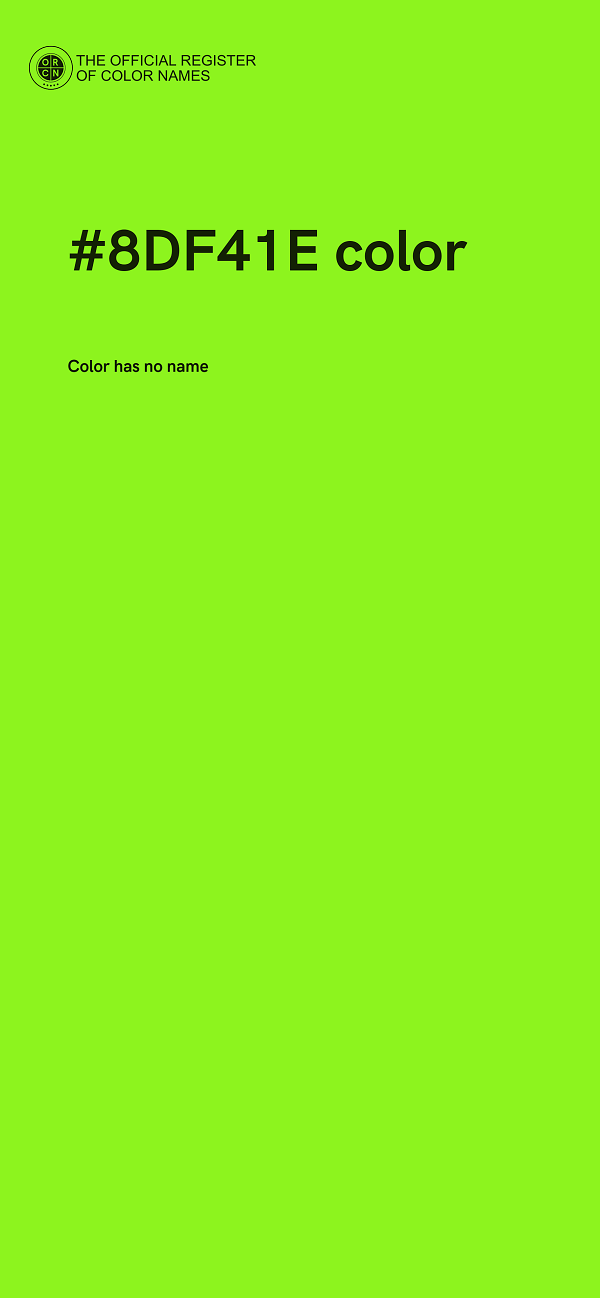 #8DF41E color image