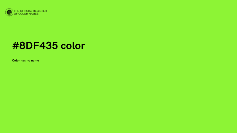#8DF435 color image
