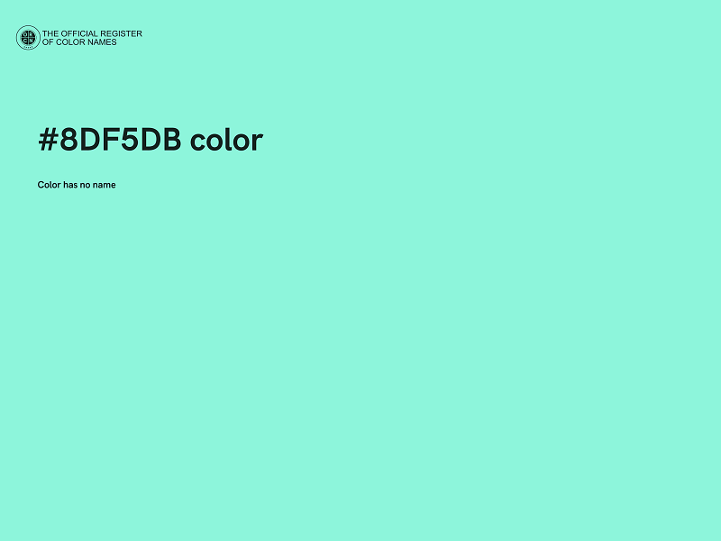 #8DF5DB color image