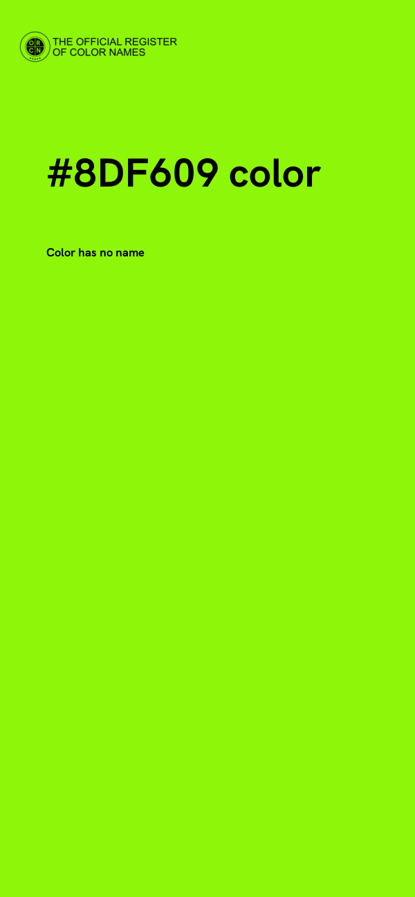 #8DF609 color image