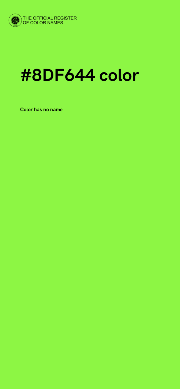 #8DF644 color image