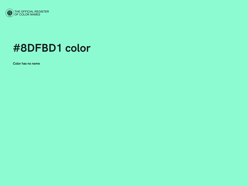 #8DFBD1 color image