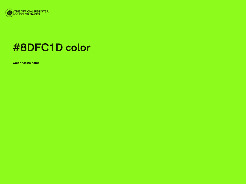 #8DFC1D color image