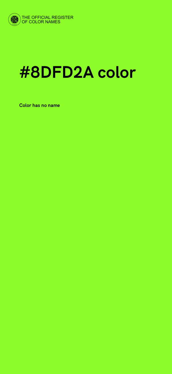 #8DFD2A color image