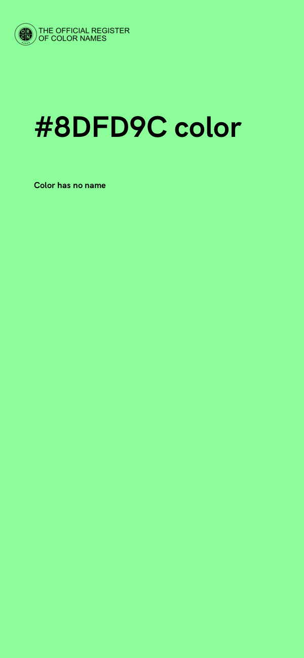 #8DFD9C color image