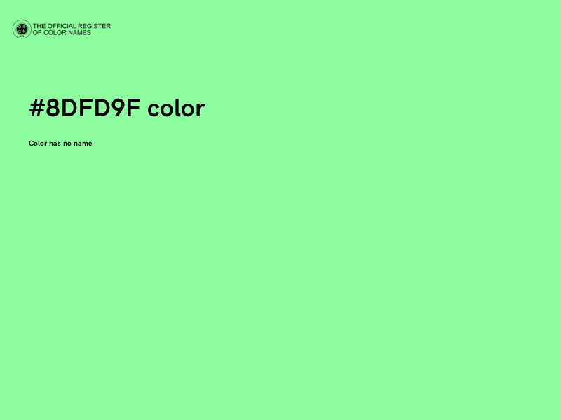 #8DFD9F color image