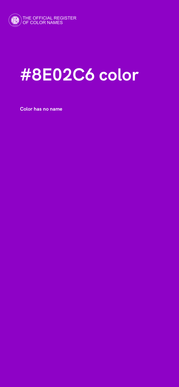 #8E02C6 color image