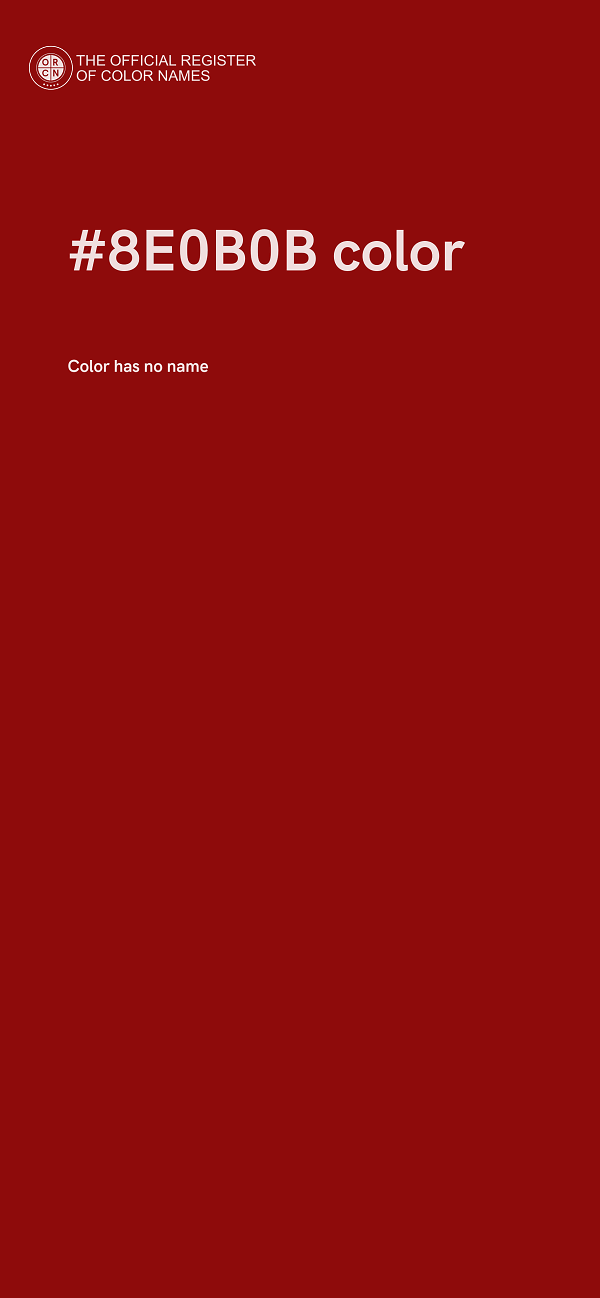 #8E0B0B color image