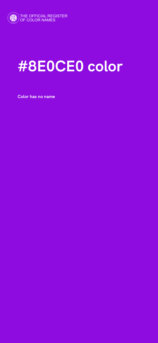#8E0CE0 color image