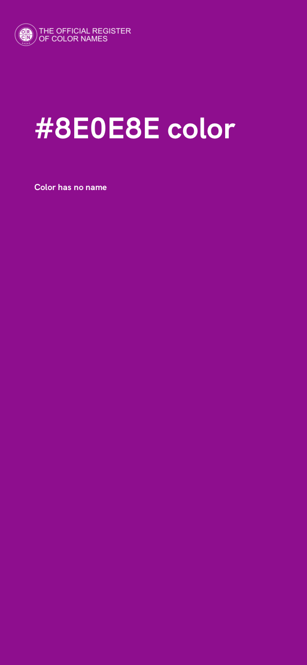 #8E0E8E color image