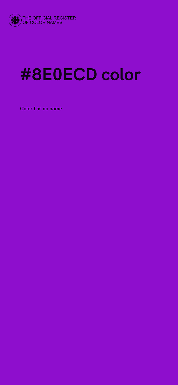 #8E0ECD color image
