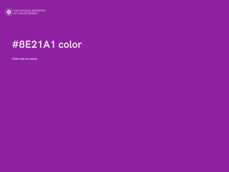 #8E21A1 color image