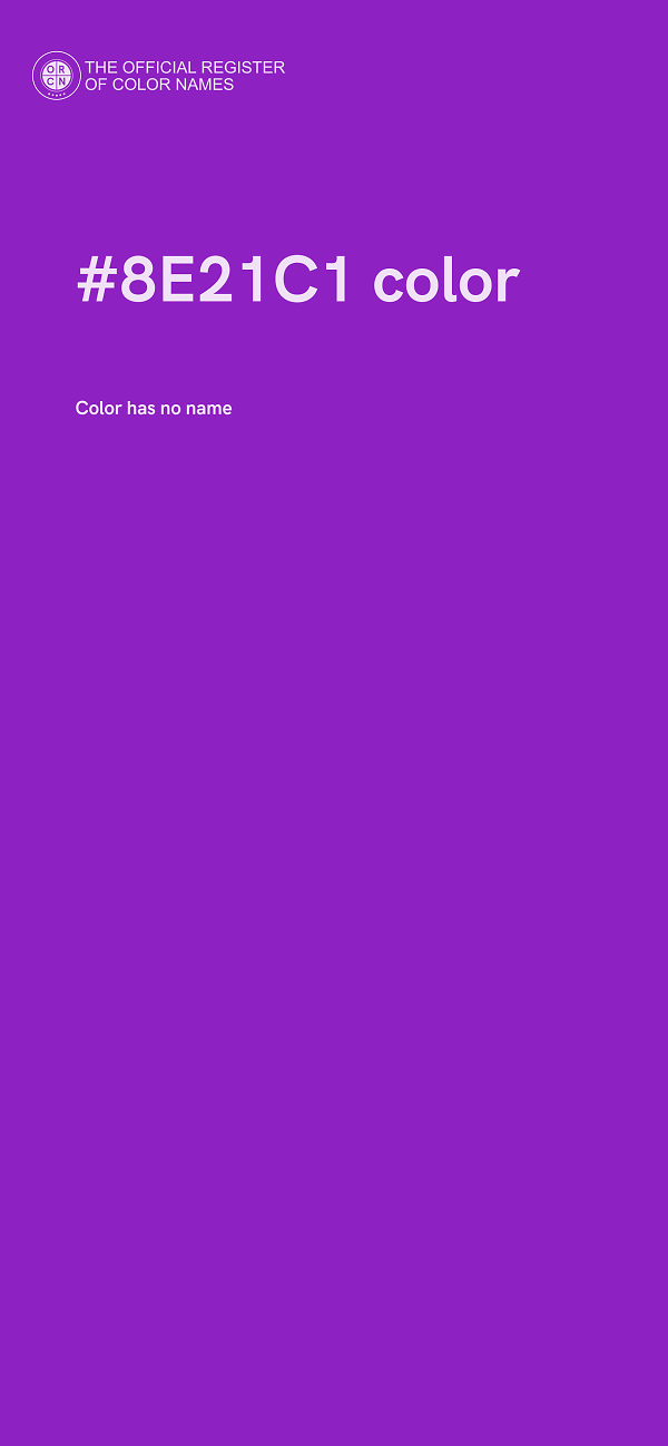 #8E21C1 color image