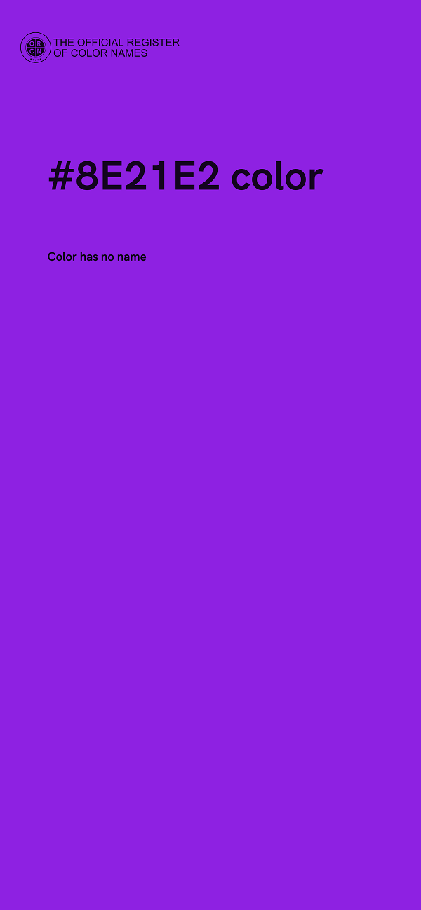 #8E21E2 color image