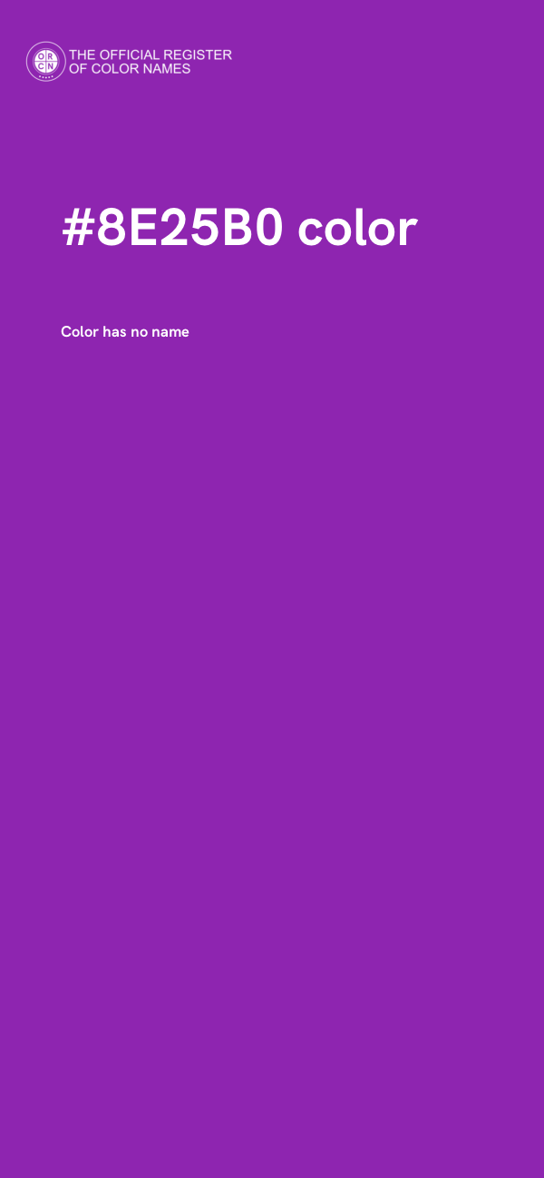 #8E25B0 color image