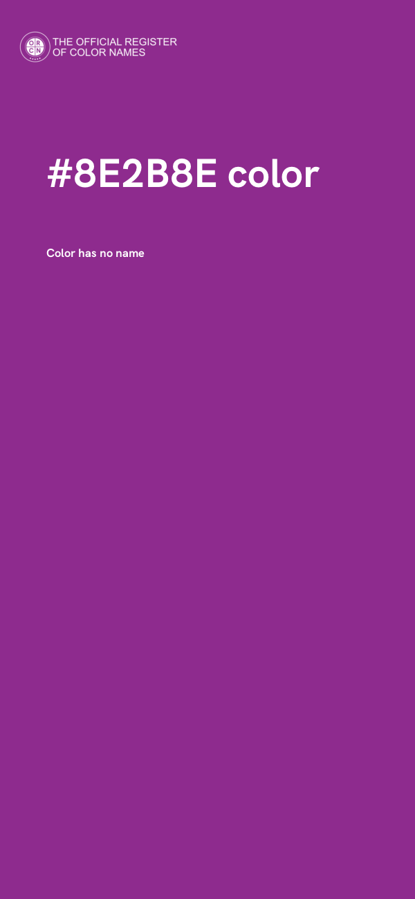 #8E2B8E color image