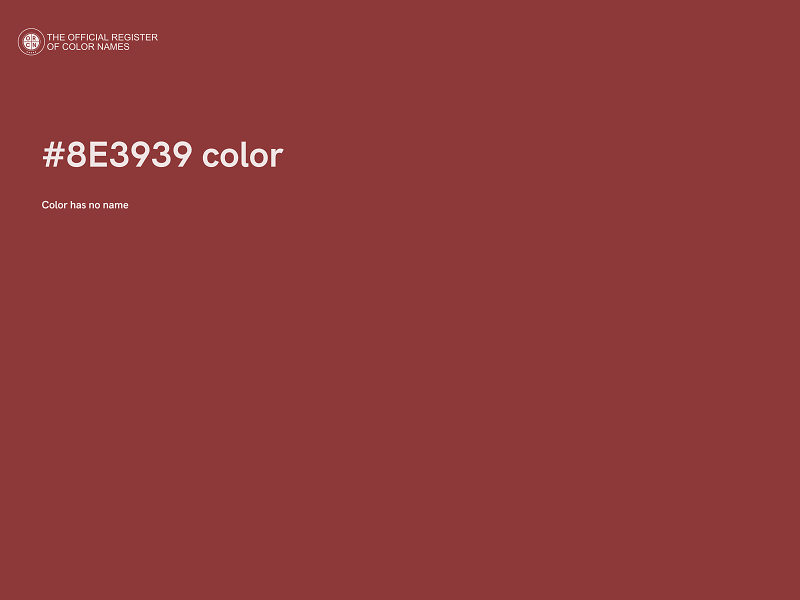 #8E3939 color image