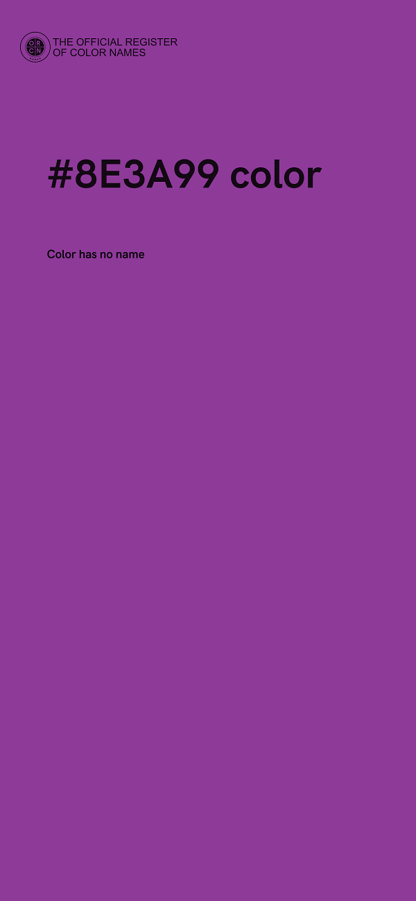 #8E3A99 color image